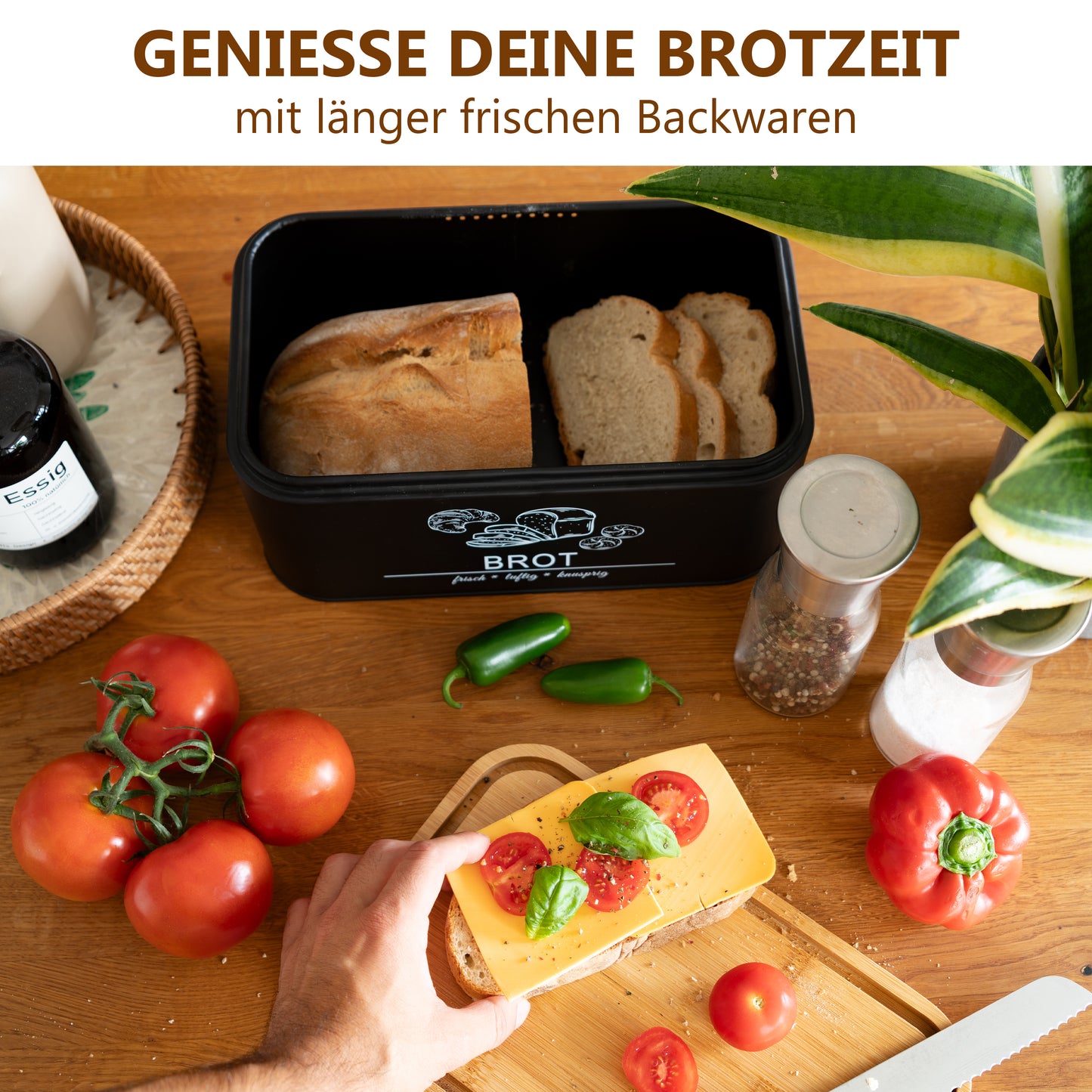 Geniesse deine Brotzeit mit länger frischen Backwaren